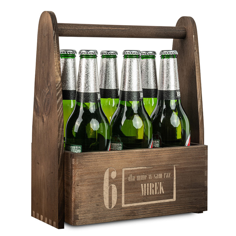 GRAWEROWANE nosidło na piwo DLA AMATORA PIWA