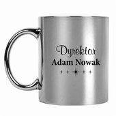 PREZENT DLA DYREKTORA - kubek z nadrukiem DYREKTOR + IMIĘ I NAZWISKO