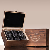 Zestaw szklanek Super Dziadek z imieniem – PREZENT OD WNUKÓW