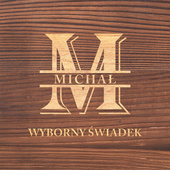 Zestaw do whisky TWIST z grawerem – eleganckie PODZIĘKOWANIE DLA ŚWIADKA