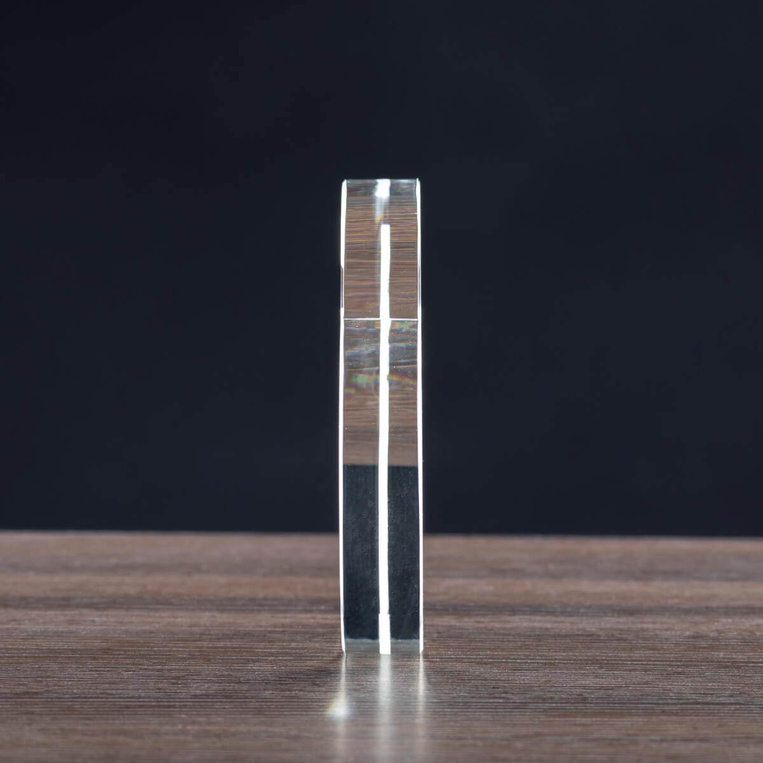 Personalizowana fotolampka 2D 110x110x20 mm ze zdjęciem | Statuetka LED