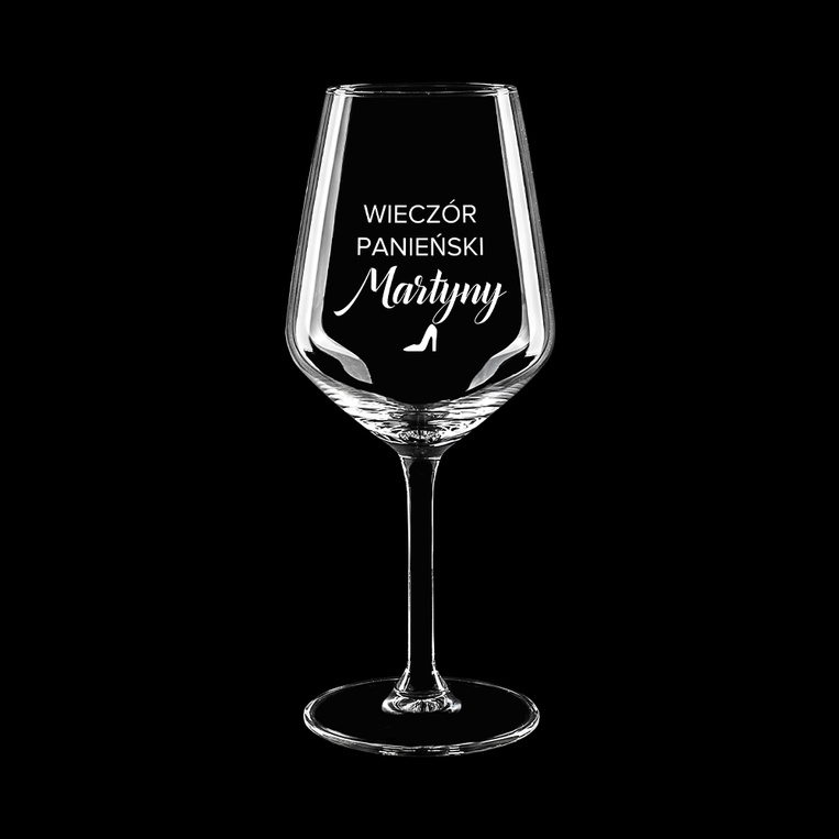6 sztuk kieliszków z dedykowanym GRAWEREM na prezent na WIECZÓR PANIEŃSKI