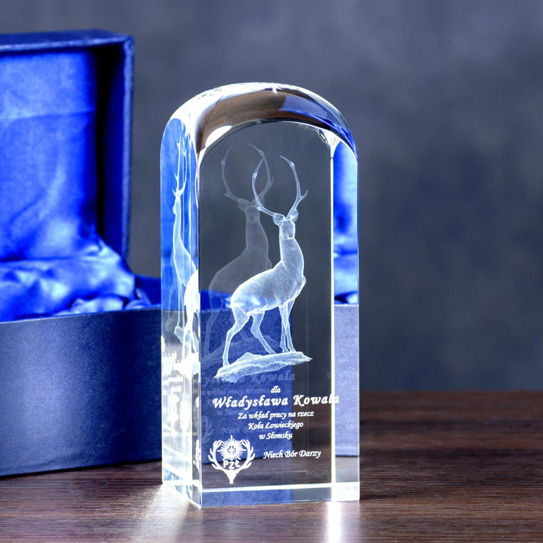 Statuetka Nagroda dla Myśliwego za wkład pracy na rzecz Koła Łowieckiego