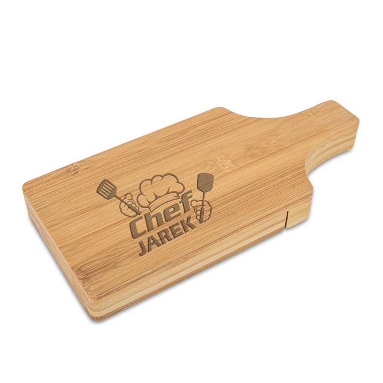 Deska z akcesoriami do serwowania serów z TWOIM GRAWEREM