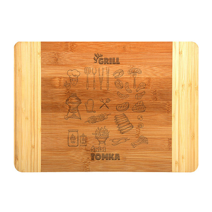 Deska do krojenia z grawerem dla AMATORA GRILLA na URODZINY