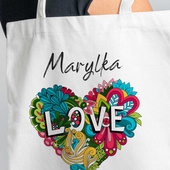 Prezent z IMIENIEM torba na zakupy z nadrukiem