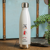 Butelka termiczna DLA PIŁKARZA z nadrukiem PAN PIŁKARZ + IMIE