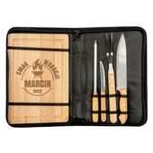 GRAWEROWANY ZESTAW DO GRILLA na prezent DLA NIEGO SMAK WAKACJI