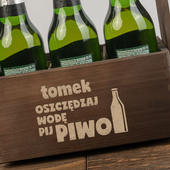 Nosidło na piwo DLA EKOLOGA z personalizowanym grawerem