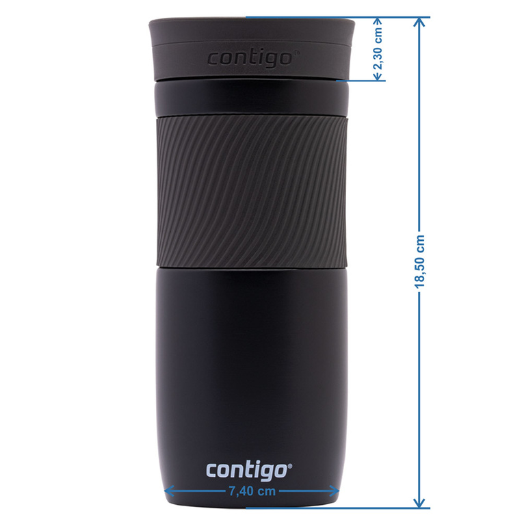 Kubek DLA KOBIETY Contigo Byron bordowy – personalizowany GRAWER