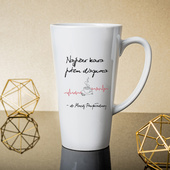 Personalizowany kubek Latte Max z nadrukiem DLA LEKARZA