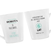 Kubek Latte DLA WYRÓŻNIAJĄCEGO SIĘ PRACOWNIKA 