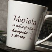 Kubek Latte mały z personalizacją DLA NAJLEPSZEJ KUMPELI 