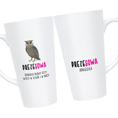 Personalizowany Kubek Latte duży na prezent DLA PREZESOWEJ