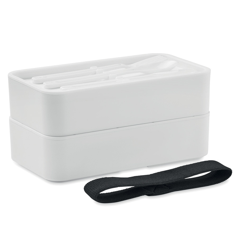 Personalizowany Lunch box biały z grawerem DLA POLICJANTA