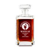 Karafka DLA PODRÓŻNIKA z grawerem IMION