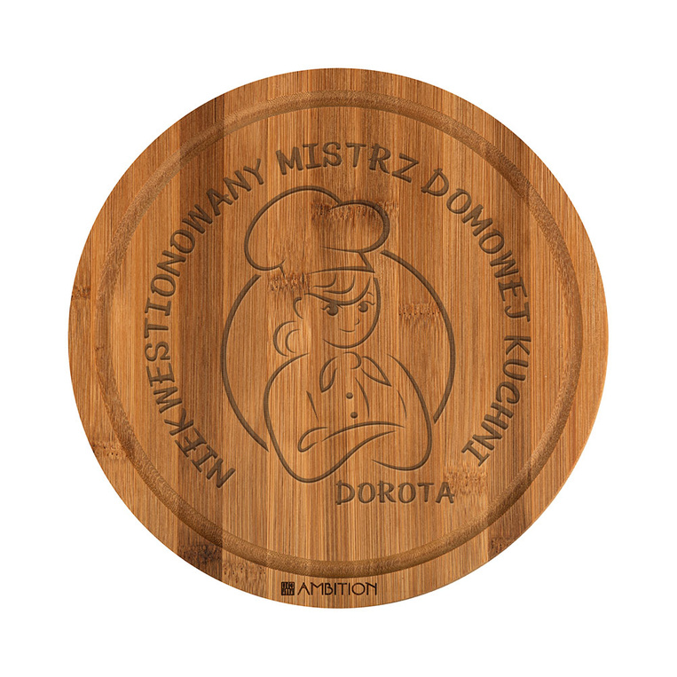 Personalizowany prezent DLA AMATORA GOTOWANIA DESKA DO KROJENIA