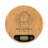 Waga kuchenna z grawerem DLA MISTRZA PIZZY prezent personalizowany