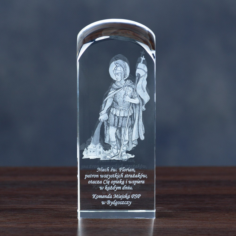 Święty Florian patron strażaków - STATUETKA na DZIEŃ STRAŻAKA