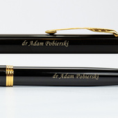 Podziękowania DLA WYCHOWAWCY na koniec roku szkolnego - grawerowany zestaw Parker