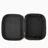 Kosmetyczka skórzana damska na prezent – ELEGANCKA I POJEMNA CZARNA