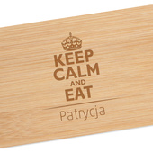 Lunch box z bambusową pokrywką TWOJA PERSONALIZACJA