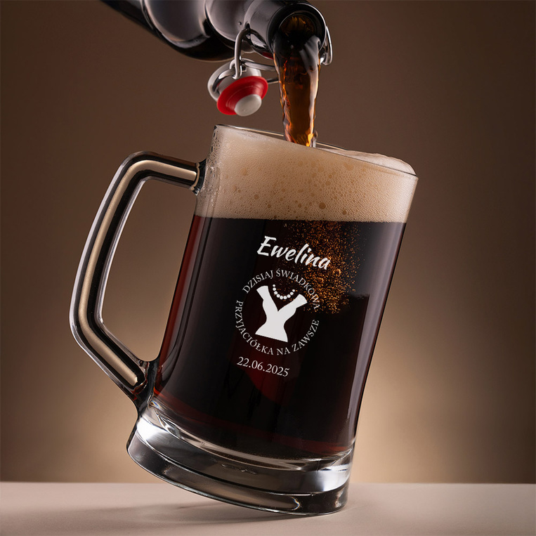 Kufel DLA ŚWIADKOWEJ – „Dzisiaj Świadkowa, Przyjaciółka na Zawsze”