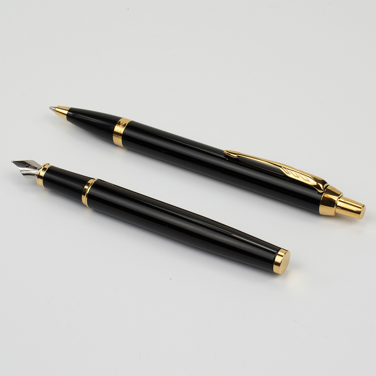 Zestaw Parkera na prezent - pióro i długopis IM GRAWER IMIENIA I NAZWISKA