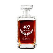 Karafka PERSONALIZOWANY PREZENT NA 40 URODZINY