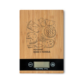 Waga kuchenna prostokątna grawerowana PRZYSMAKI KASI i TOMKA