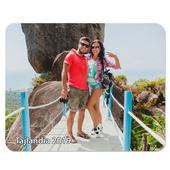 Podkładka pod mysz 22x18 cm z twoim zdjęciem PAMIĄTKA Z PODRÓŻY