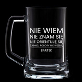 Kufel z żartobliwym grawerem – PREZENT Z HUMOREM dla bliskiej osoby