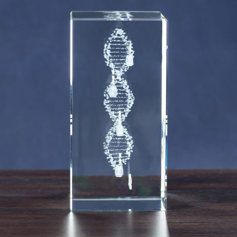 Oś czasu jako Jubileuszowa Statuetka Firmowa - Grawer 3D