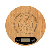 Waga kuchenna z grawerem NA PREZENT dla niekwestionowanej MISTRZYNI KUCHNI