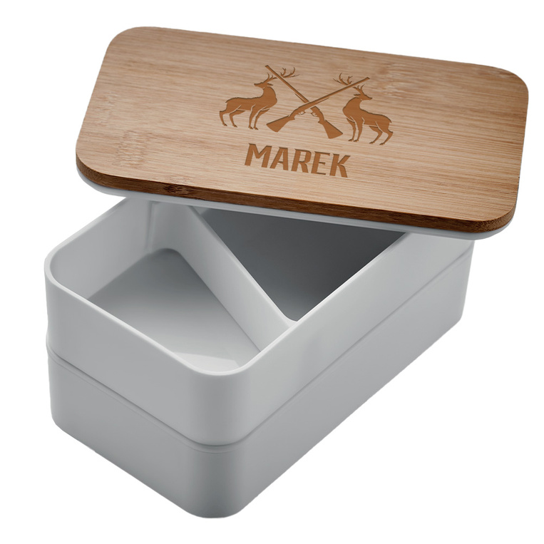Lunch box PREZENT DLA MYŚLIWEGO praktyczny na polowanie