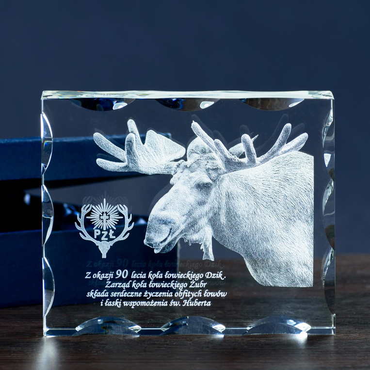 Statuetka myśliwska z okazji jubileuszu koła łowieckiego