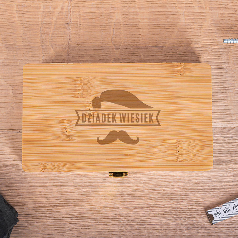 GRAWEROWANY Zestaw 21 narzędzi DLA DZIADKA