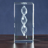 Oś czasu jako Jubileuszowa Statuetka Firmowa - Grawer 3D