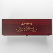 PREZENT dla niej Skrzynka na wino z akcesoriami EDYCJA LIMITOWANA