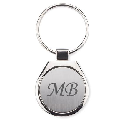 Brelok z grawerem inicjałów – personalizowany upominek