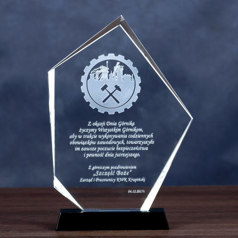 Statuetka dla górnika - PREZENT NA BARBÓRKĘ