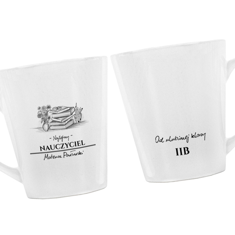 Personalizowany Kubek Latte prezent NA DZIEŃ NAUCZYCIELA