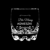 Szklanka do whisky z grawerem DLA MAMY + IMIĘ
