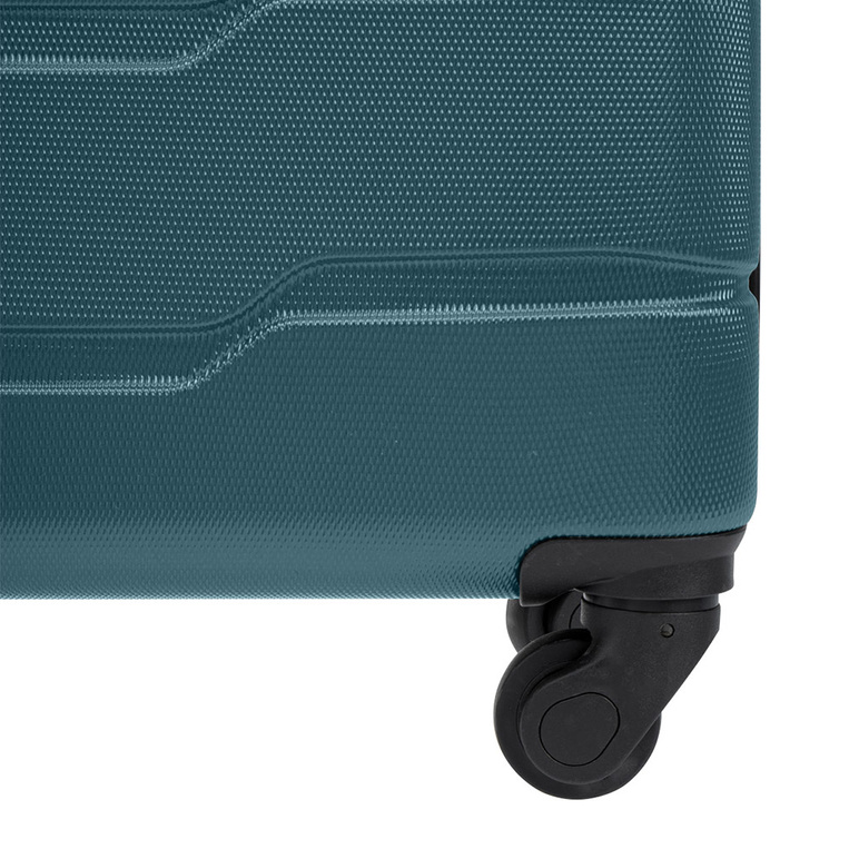 Walizka mała zielona Puccini - GRAWER INICJAŁÓW PERSONALIZOWANY PREZENT