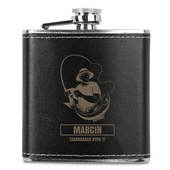 Piersiówka z personalizowanym grawerem DLA WĘDKARZA