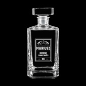 Karafka do whisky na prezent Z OKAZJI 30 URODZIN