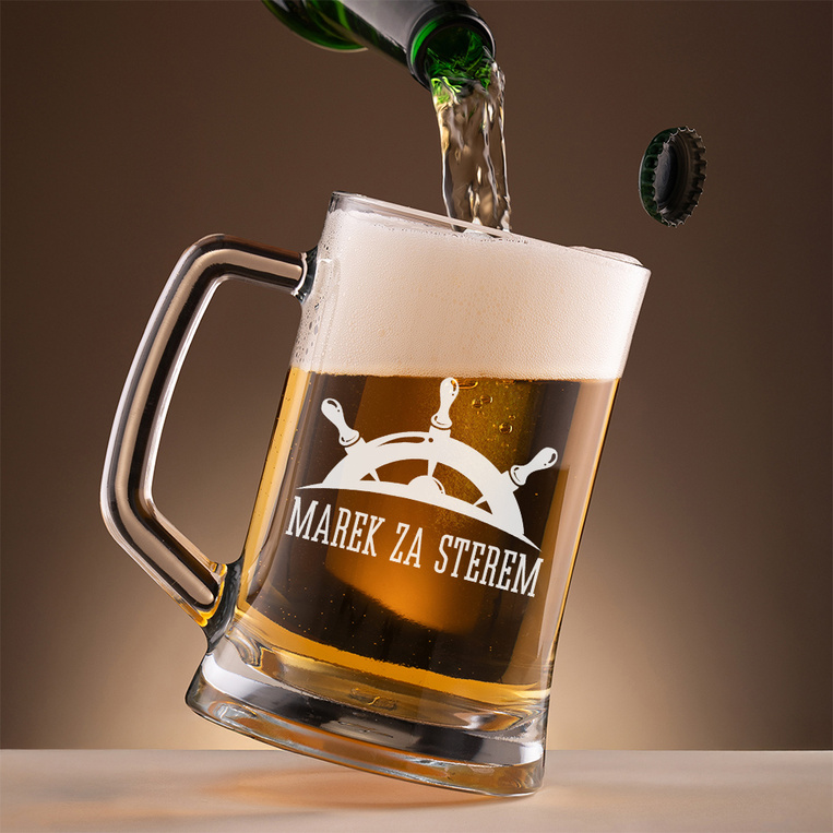 Kufel z grafiką żeglarską – PREZENT DLA ŻEGLARZA i miłośnika wody