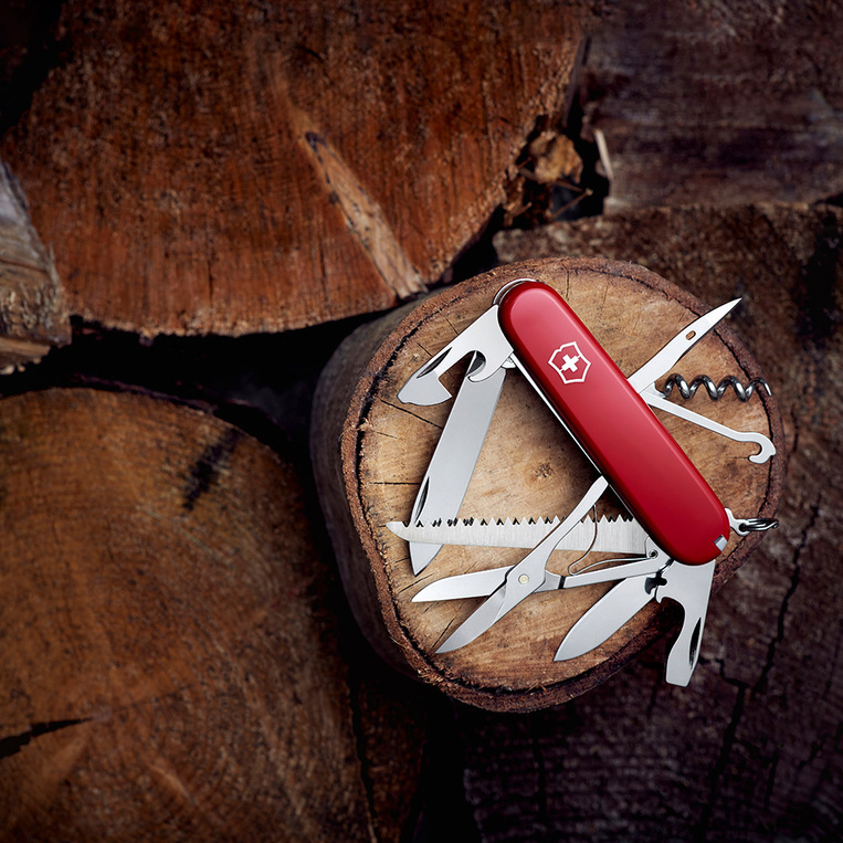 Szwajcarski Scyzoryk Huntsman Victorinox z Grawerem – PREZENT DLA ŻOŁNIERZA