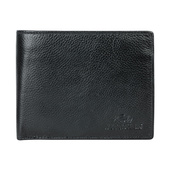 Portfel męski czarny Gadżet firmowy Prezent korporacyjny