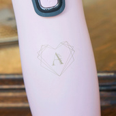 Kubek termiczny Contigo DLA KOBIET – różowy, OZDOBNY GRAWER INICJAŁU